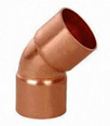 Copper 45 Degree Elbow