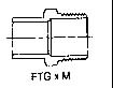 Fitting X Male Adapters 604 2